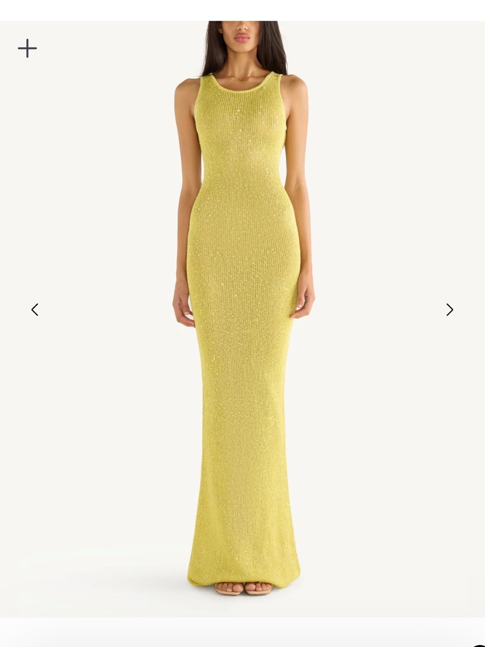 Asta Resort Natalia Dress Chartreuse